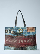 Acne Studios Logo Shoulder Tote Bag