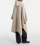 Brunello Cucinelli Hooded cashmere cape