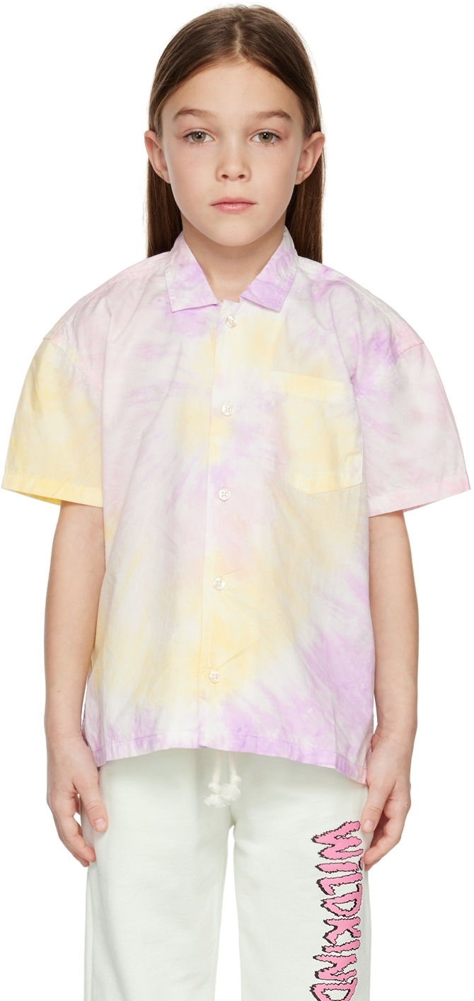 multicolor tie dye shirt
