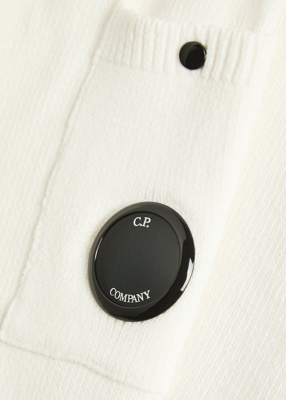 C.P. Company Cotton Jumper White