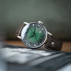 Bruno Sohnle Stuttgart Automatic Green Dial Mens Watch 17-12173-661