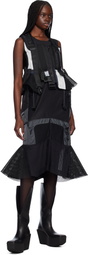Junya Watanabe Black Komine Protector Paneled Vest
