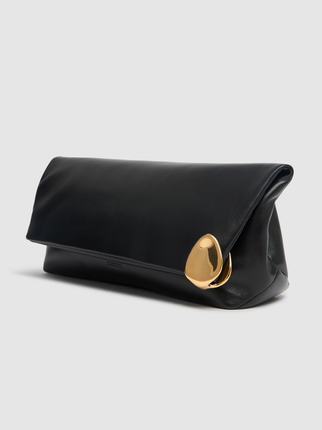 JIL SANDER Jewel Soft Leather Clutch Jil Sander