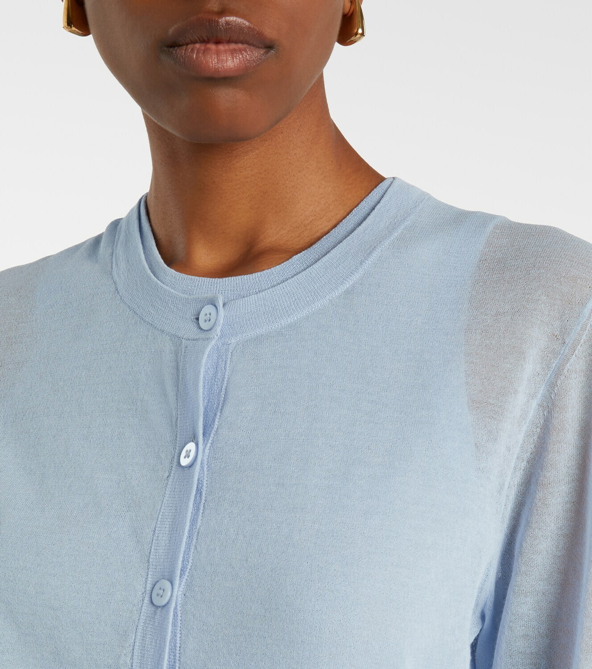 Dorothee Schumacher Summer semi-sheer cotton-blend cardigan