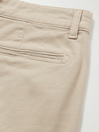 Massimo Alba - Straight-Leg Stretch-Cotton Gabardine Trousers - Neutrals