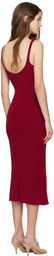 Mirror Palais Red Naomi Supermodel Midi Dress