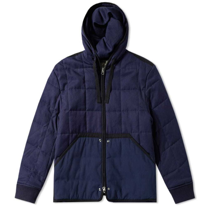 Photo: Acne Studios Quilted Jacket Dark Blue