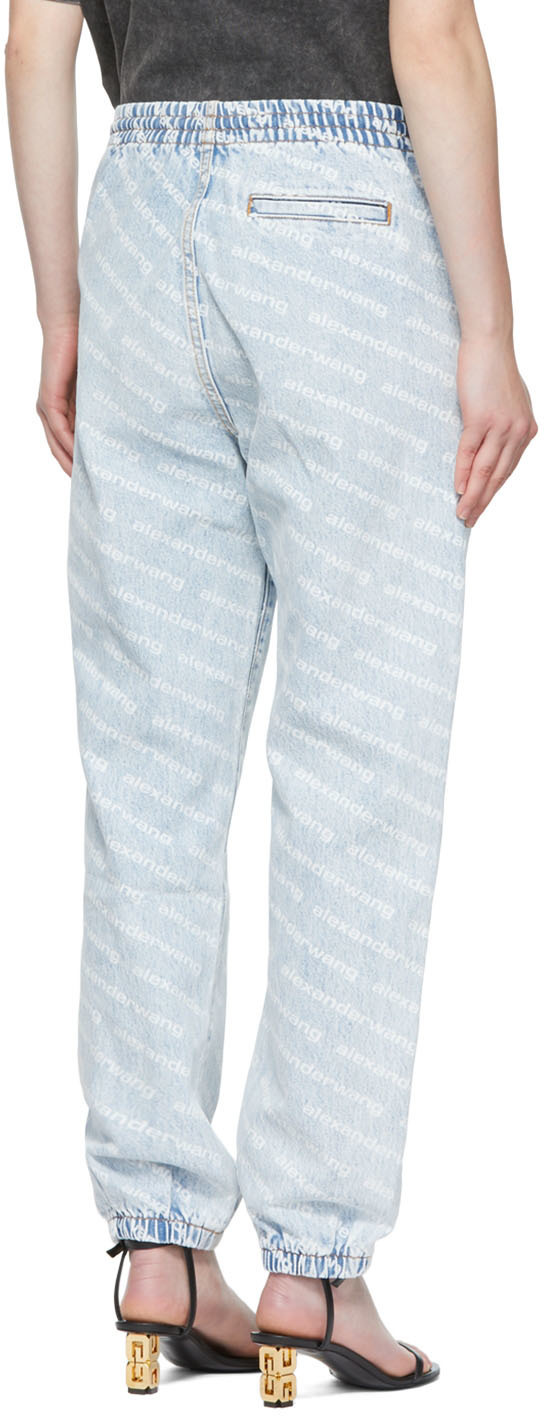 Alexander Wang Blue Jogger Jeans Alexander Wang