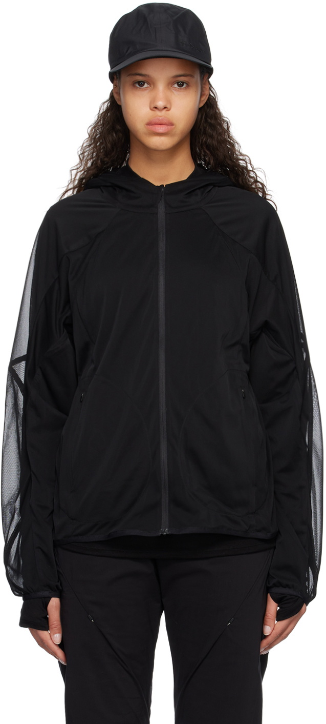 POST ARCHIVE FACTION (PAF) Black Paneled Hoodie