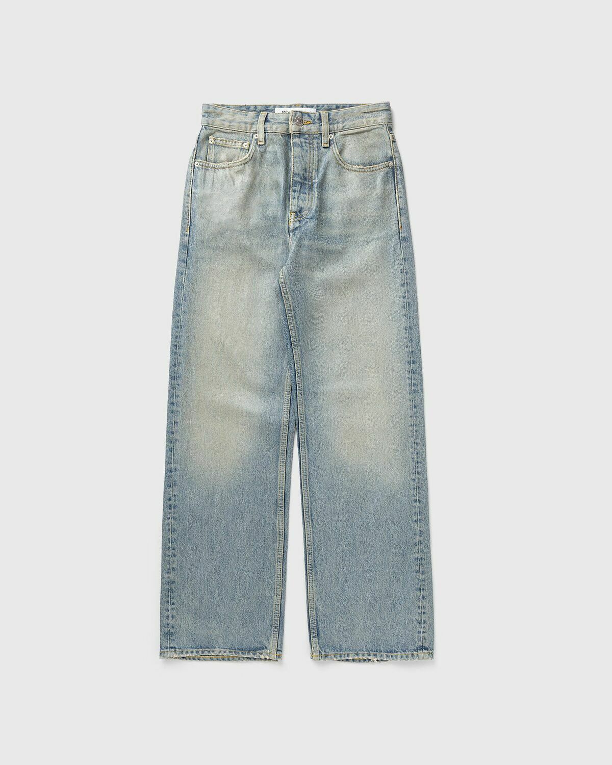 Won Hundred Genoa Coated Denim Blue Jeans