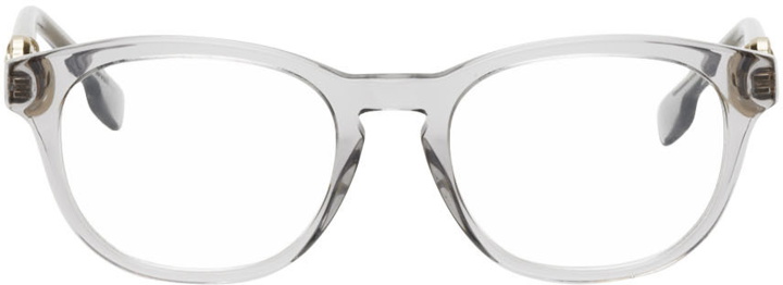 Photo: Versace Grey Transparent Medusa Glasses