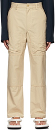 Jacquemus Beige Le Splash 'Le Pantalon Pacalo' Trousers