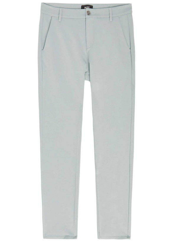 Photo: Paige Stafford Tapered-leg Jersey Trousers Light Blue