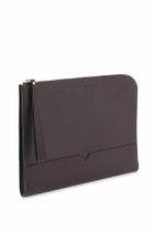 VALEXTRA leather document holder Brown