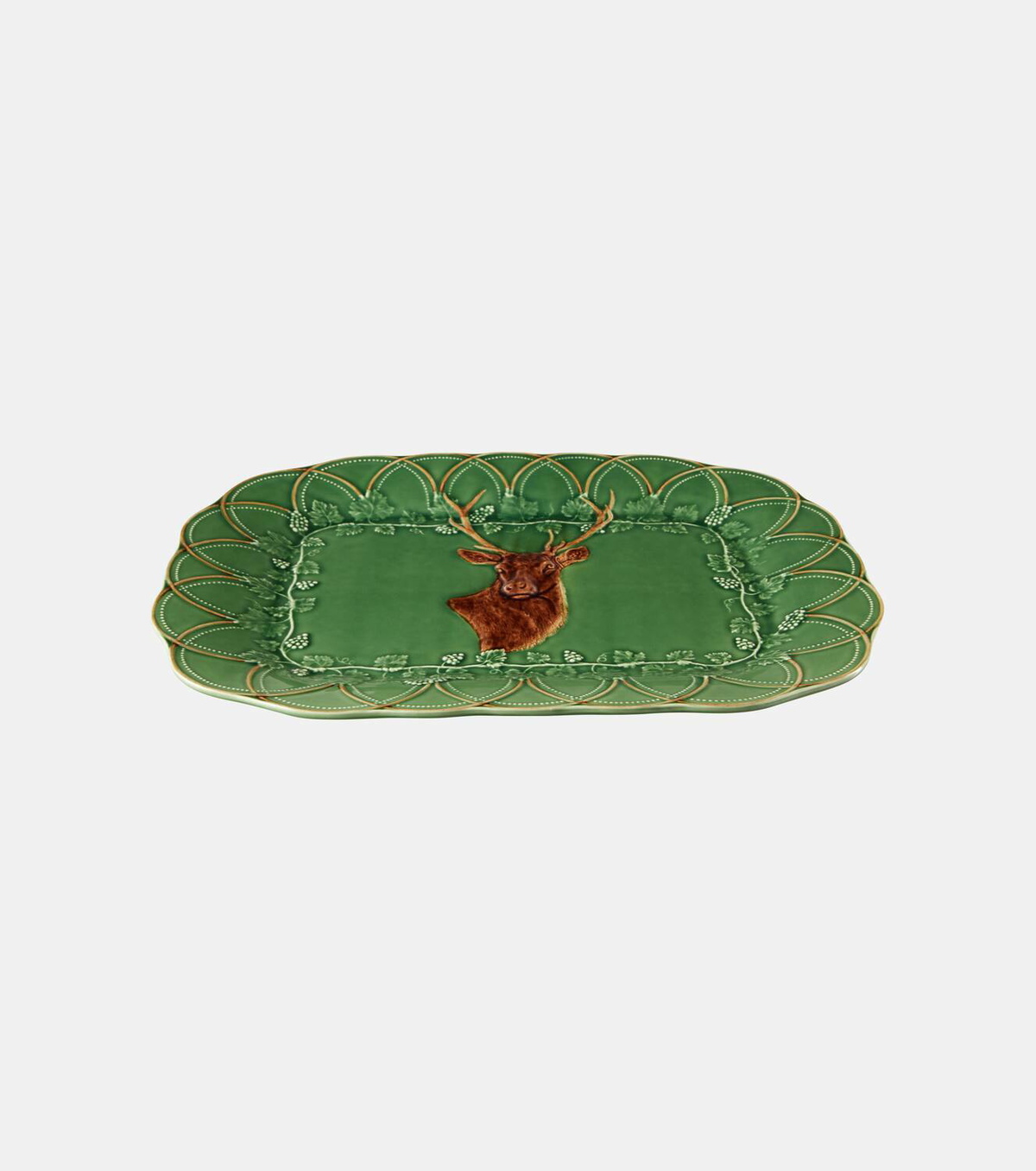 Bordallo Pinheiro Woods deer tray
