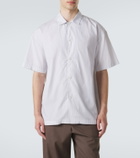 The Row Palone striped cotton shirt