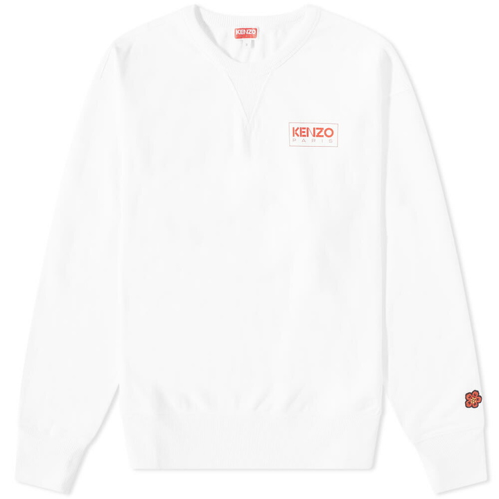 Photo: Kenzo Oversized Back Logo Crew Sweat