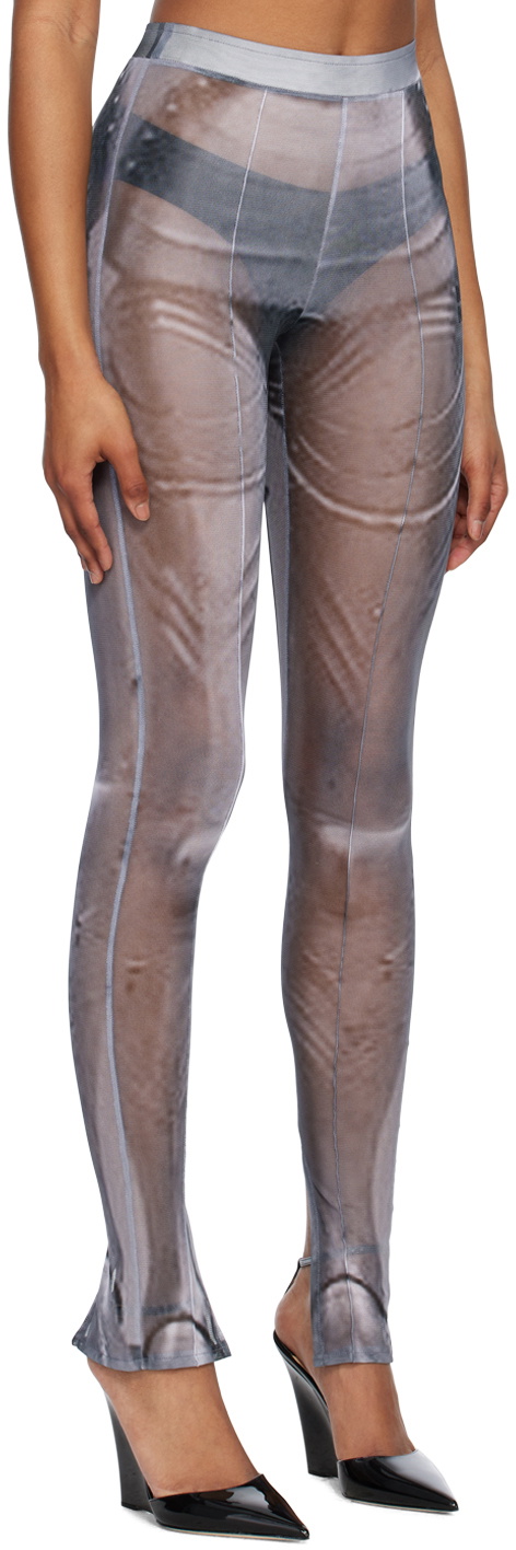 BONBOM Gray Printed Leggings
