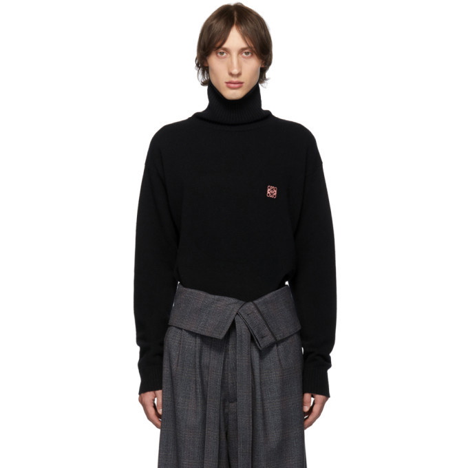 Photo: Loewe Black Anagram Turtleneck