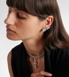 Yeprem Y-Couture 18kt white gold earrings with diamonds