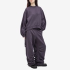 The Attico Women's Baia Long Sweat Pants in Blue/Violet Fade