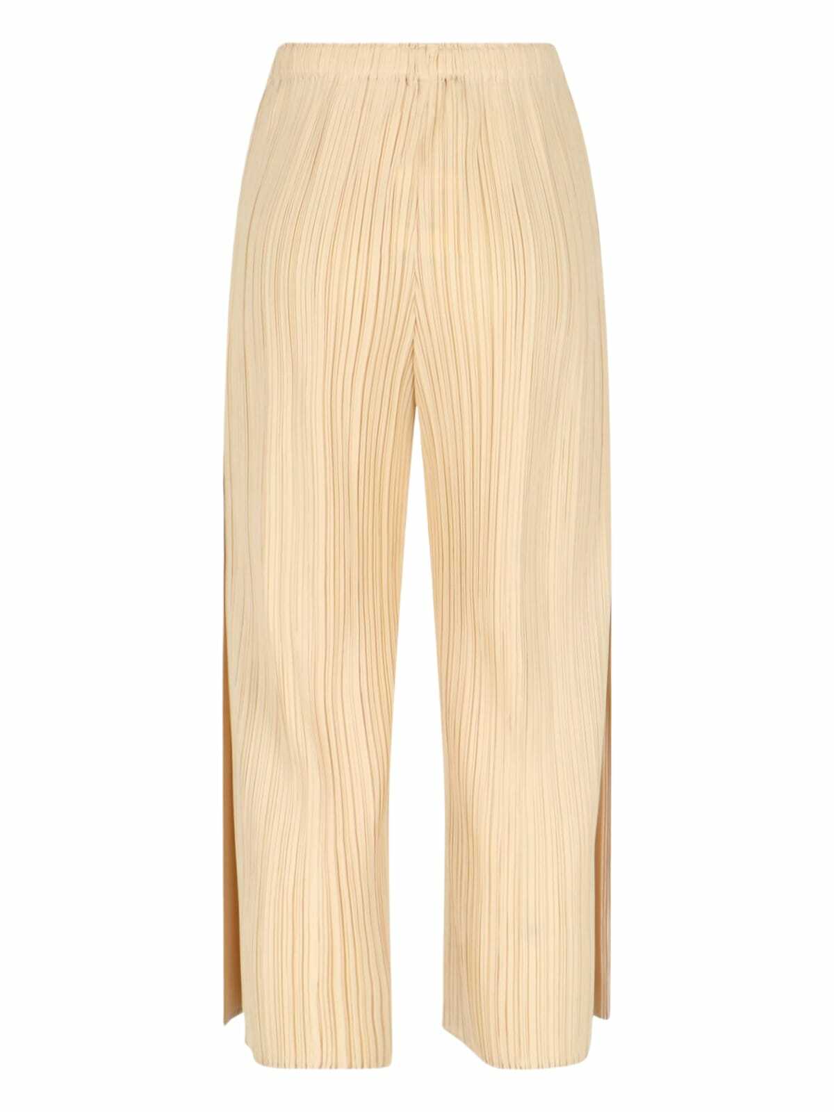 PLEATS PLEASE 裾ビーズ ドルマン ベージュ PLEATS PLEASE 裾ビーズ ドルマン ベージュ PLEATS PLEASE 裾ビーズ