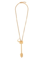Rabanne Key Necklace - Gold - One Size