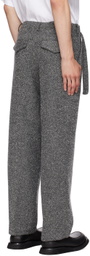 AFTER PRAY Black Belted Trousers