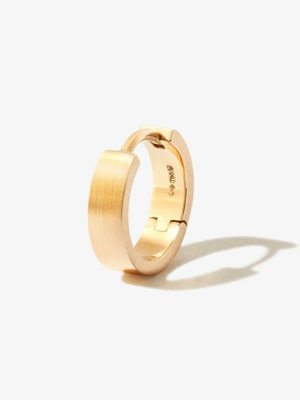 Le Gramme 18kt Yellow Gold 25/10G Ribbon Earring