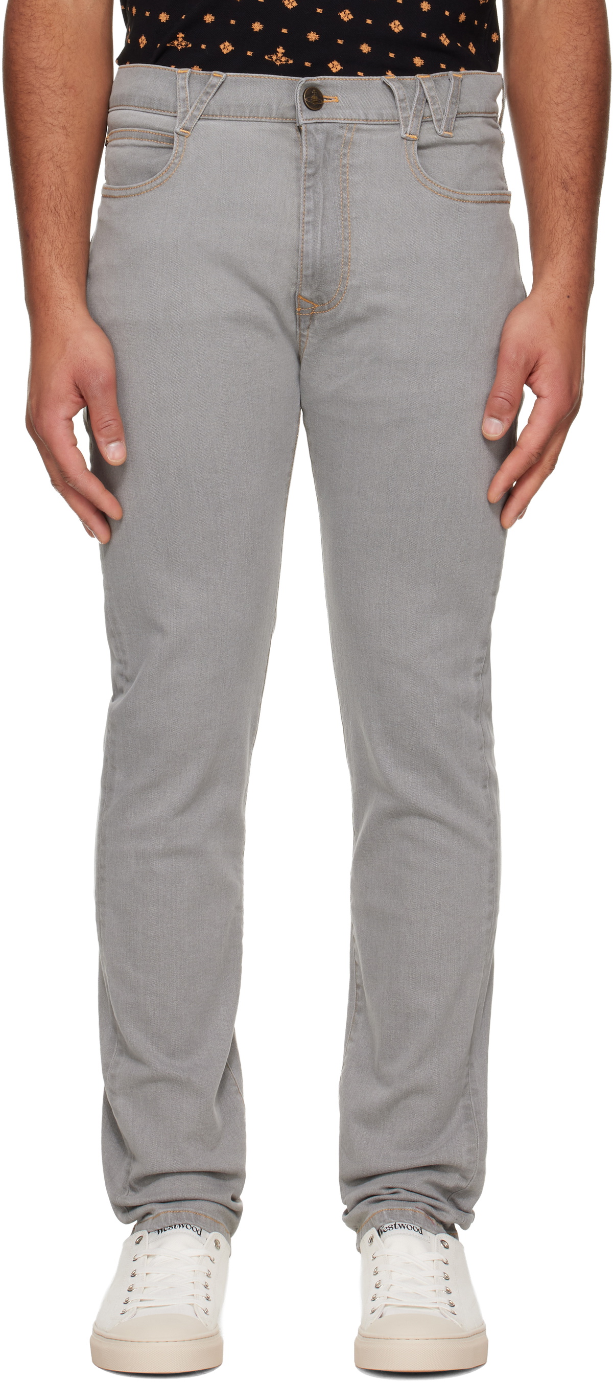 Vivienne Westwood Gray Classic Tapered Jeans