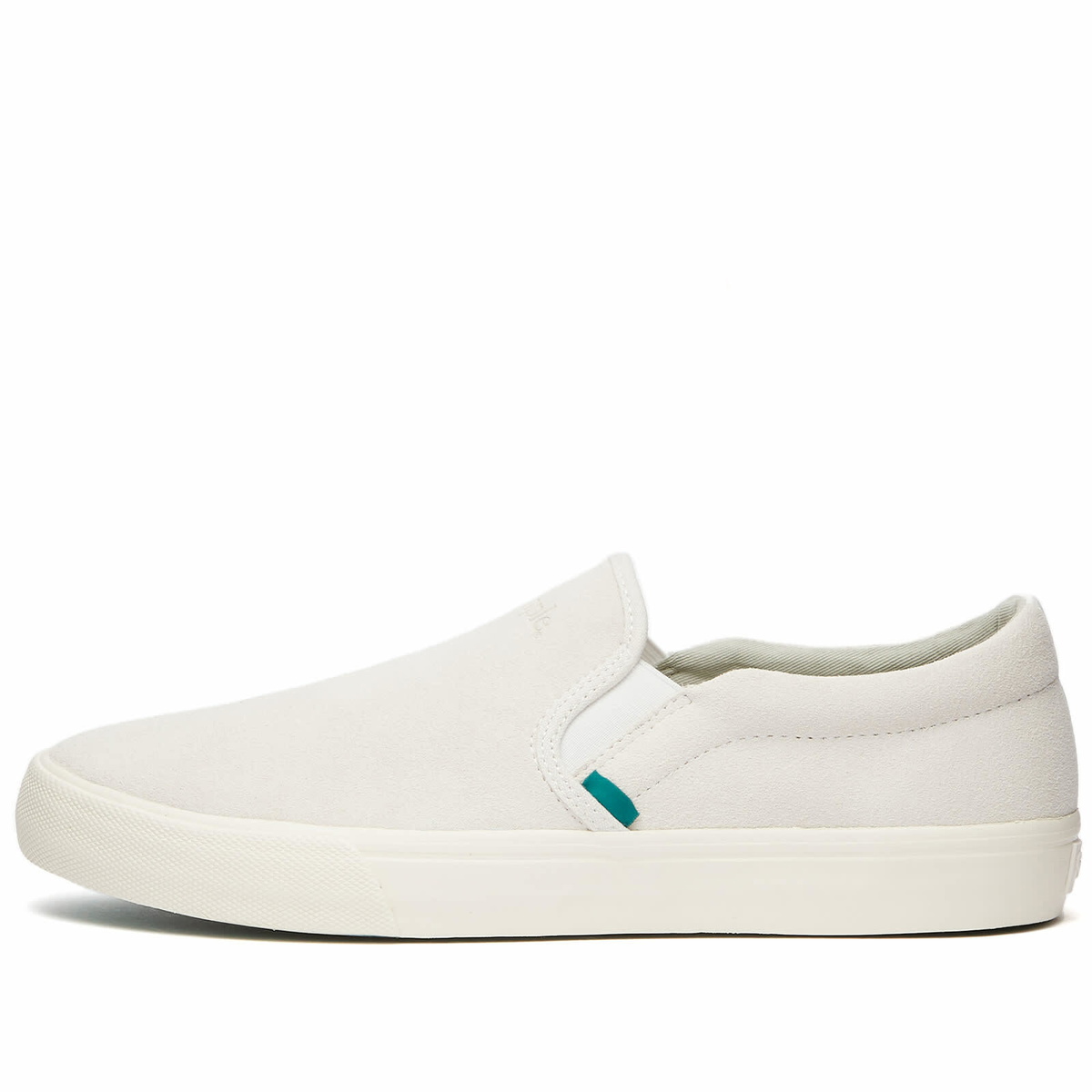 Simple Men's S1 Slip On Suede Sneakers in White