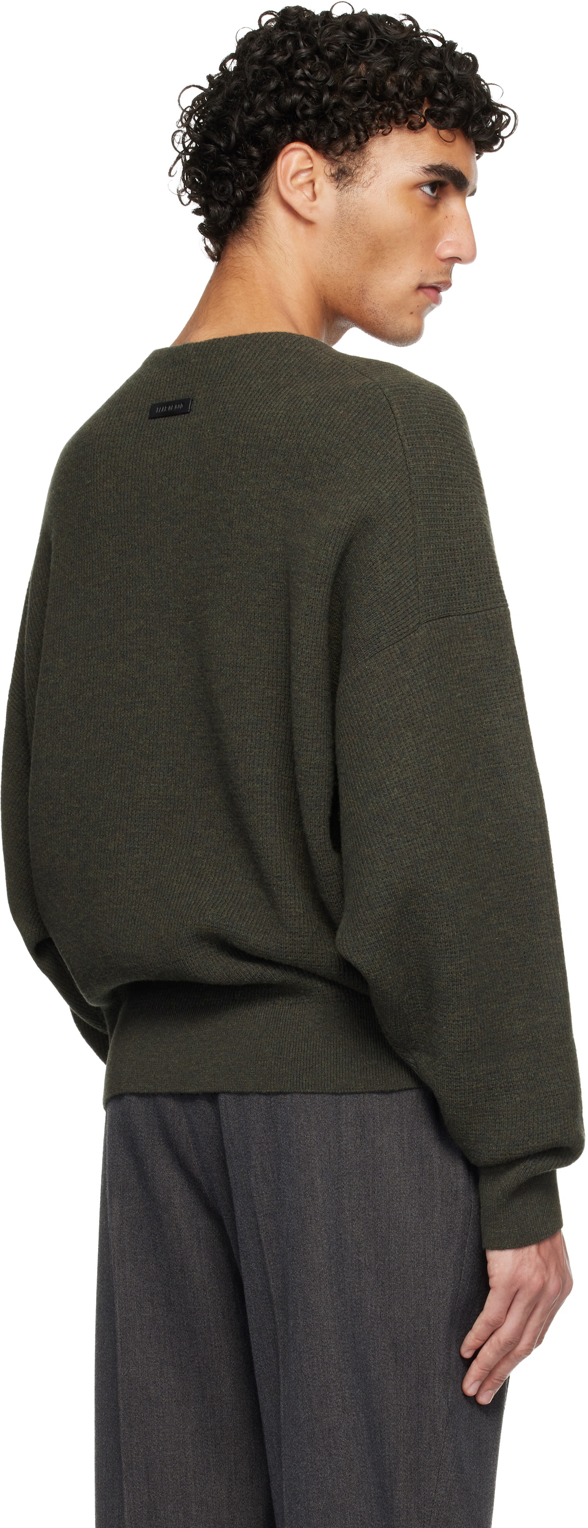 Fear of God Green Henley Sweater