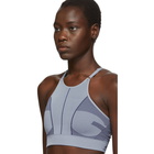 adidas by Stella McCartney Blue Prime Knit Sport Bra