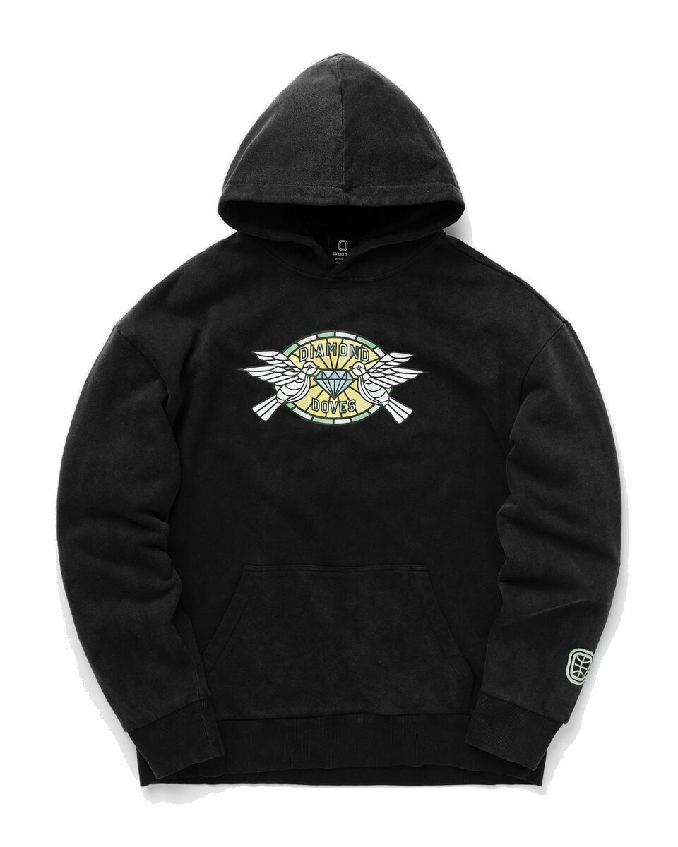 Photo: Overtime Stained Glass Hoodie Black - Mens - Hoodies