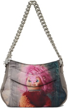 Marc Jacobs Heaven Gray Puffy Shoulder Bag