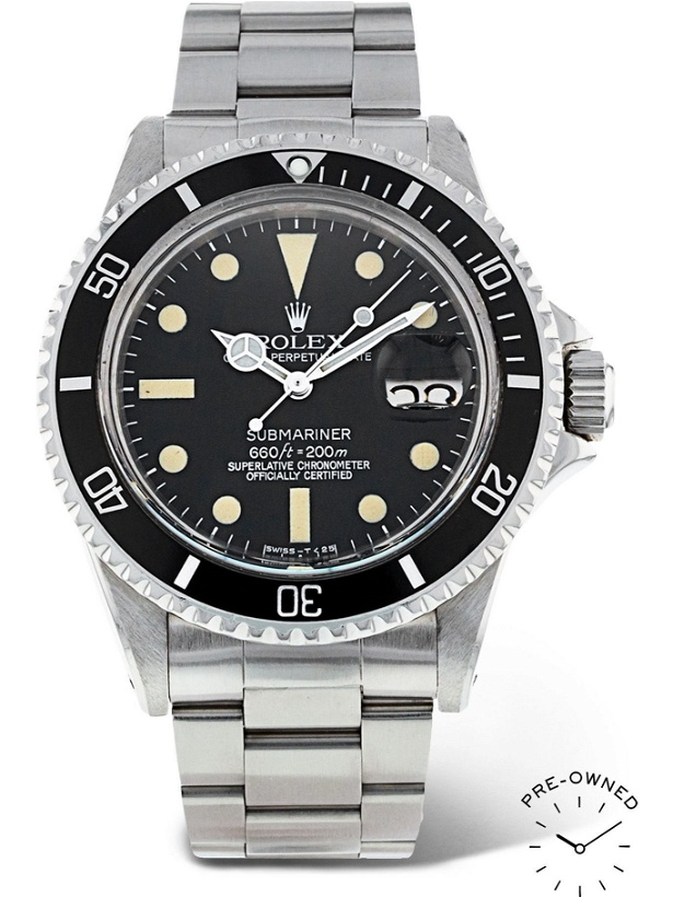 Photo: ROLEX - Pre-Owned 1977 Submariner Automatic 40mm Oystersteel Watch, Ref. No. 1680
