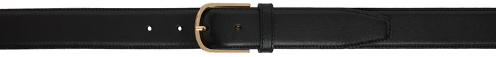 Photo: TOTEME Black Wide Trouser Belt