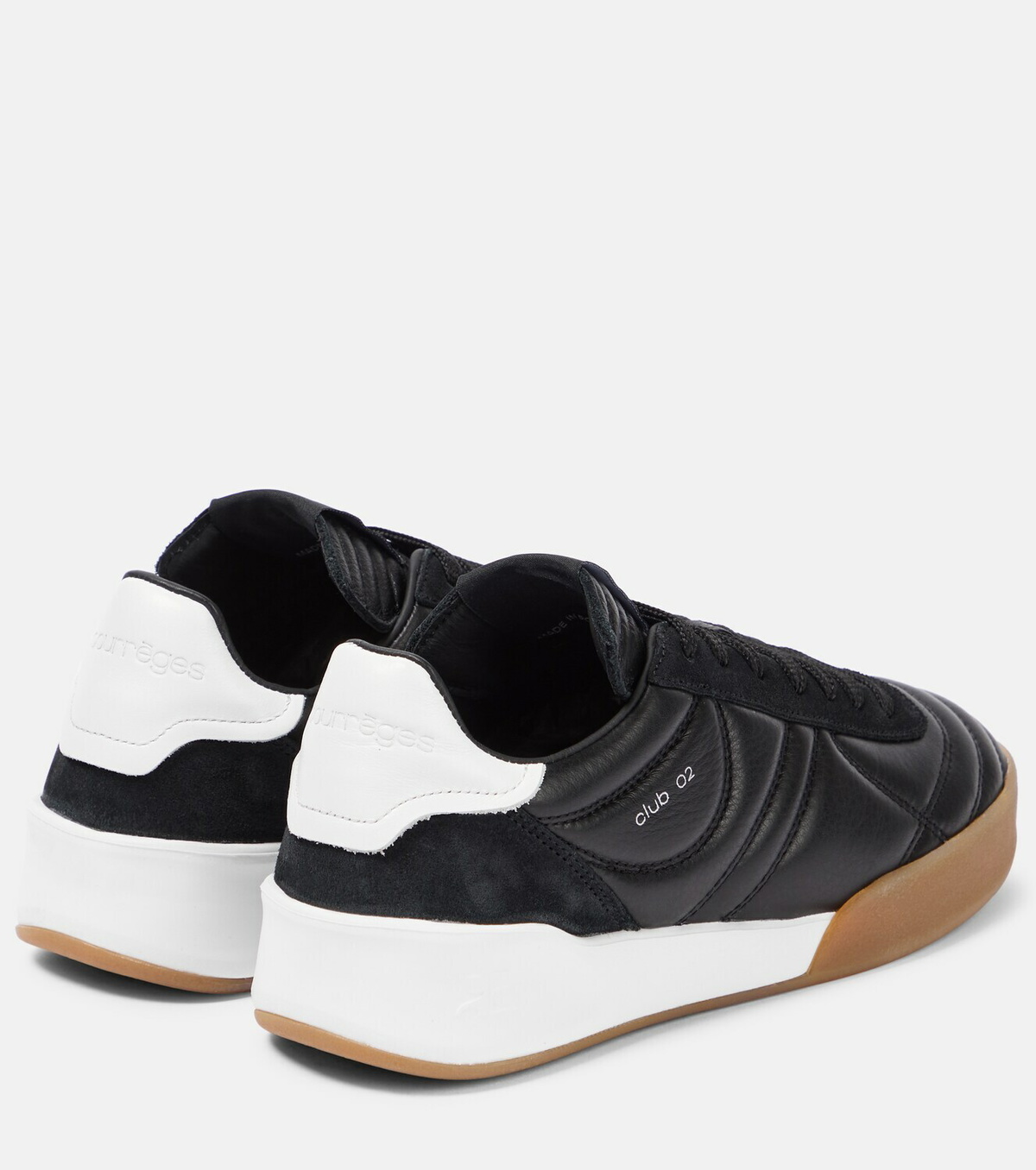 Courrèges Club 02 leather low-top sneakers Courreges