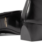SAINT LAURENT - Wyatt 60 Leather Chelsea Boots - Black