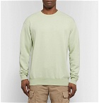 John Elliott - Loopback Cotton-Jersey Sweatshirt - Mint