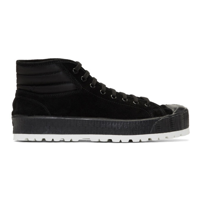 Photo: Spalwart Black Special Mid Pad Sneakers