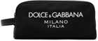 Dolce & Gabbana Black Logo Toiletry Bag
