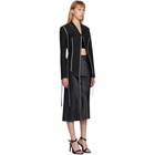 Loewe Black Crystal Strap Blazer