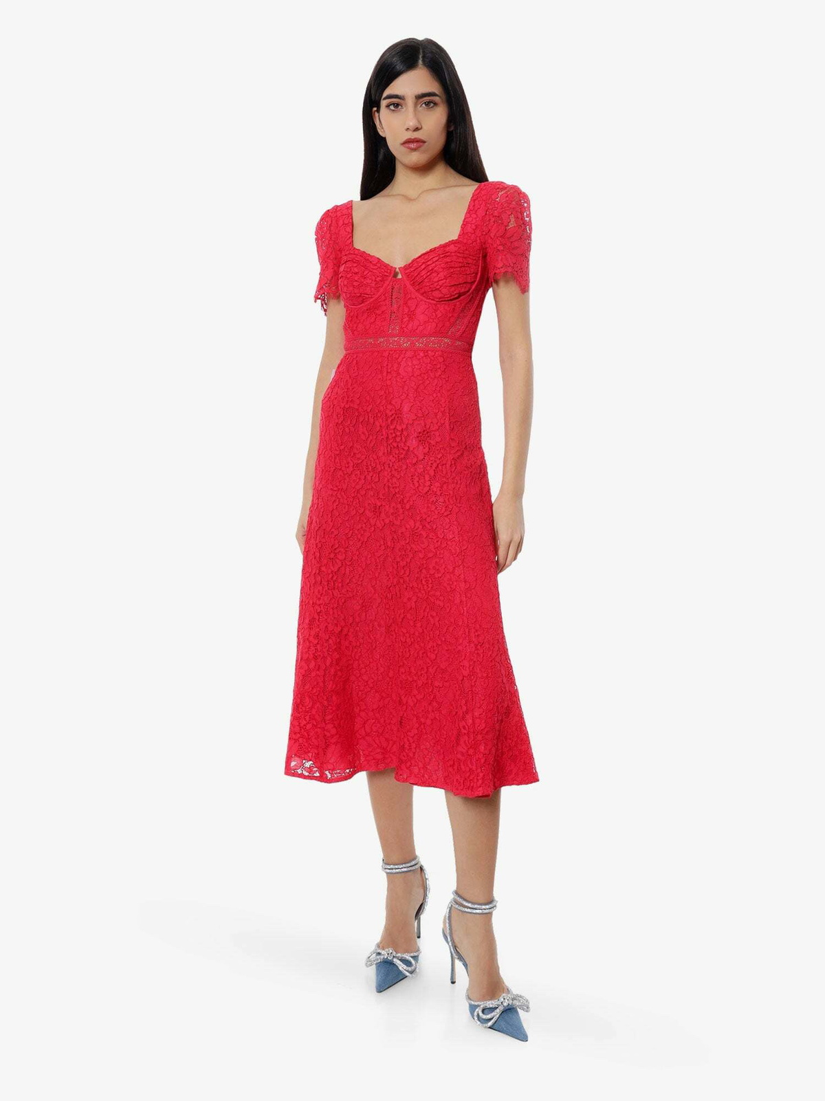 Self Portrait   Dress Pink   Womens