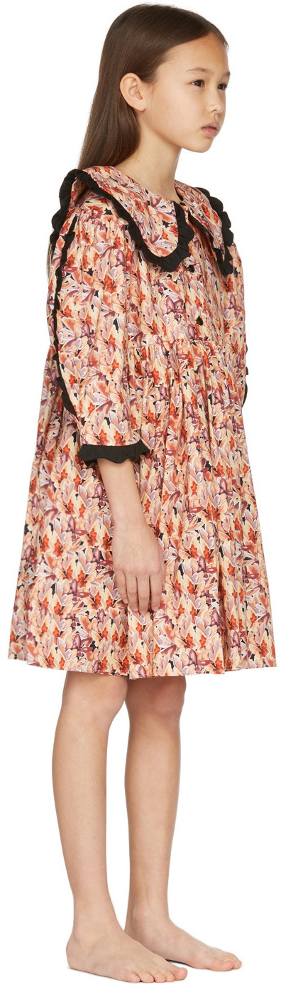 Kika Vargas Kids Red Oli Dress