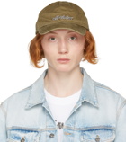 Off-White Khaki Logo Baseball Cap