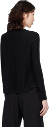 MM6 Maison Margiela Black Upside Down Sweater