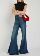 A.W.A.K.E Mode Mirror Flared-leg Jeans Blue Denim