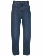 TOTEME - High Rise Tapered Organic Cotton Jeans