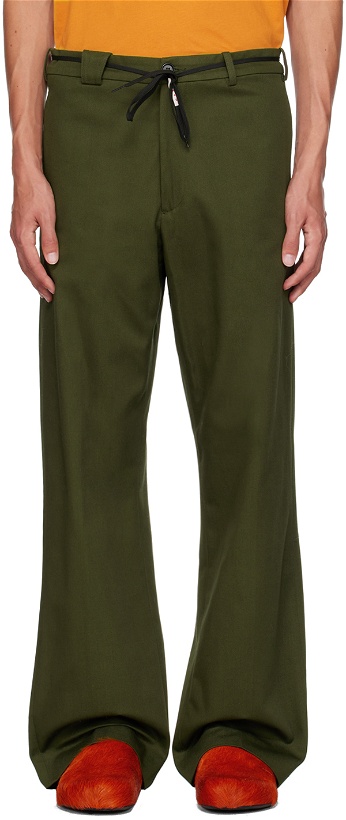Photo: Marni Green Drawstring Trousers